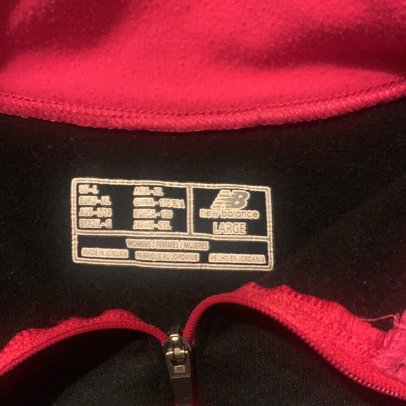 Women’s New Balance Pullover 1/2 Zip - Picture 4 of 5